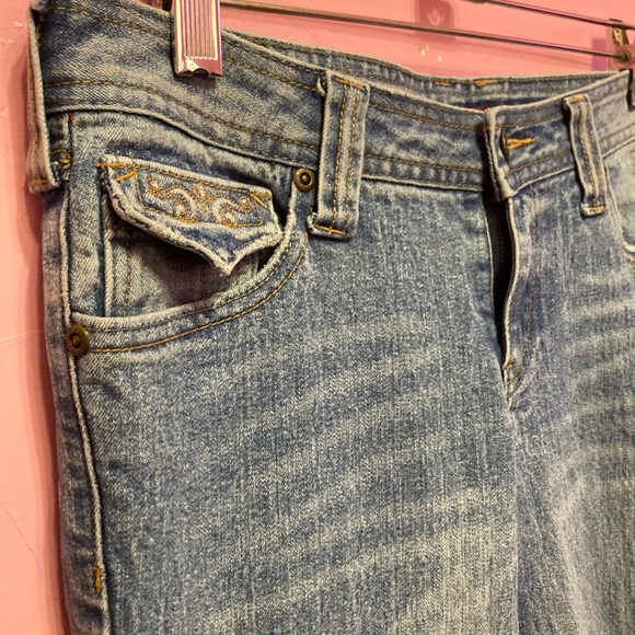 👖 Dungarees Smith’s Size 5 Juniors Boot Cut Jeans 💝 - Picture 3 of 11